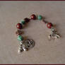 Woodland pagan prayer beads