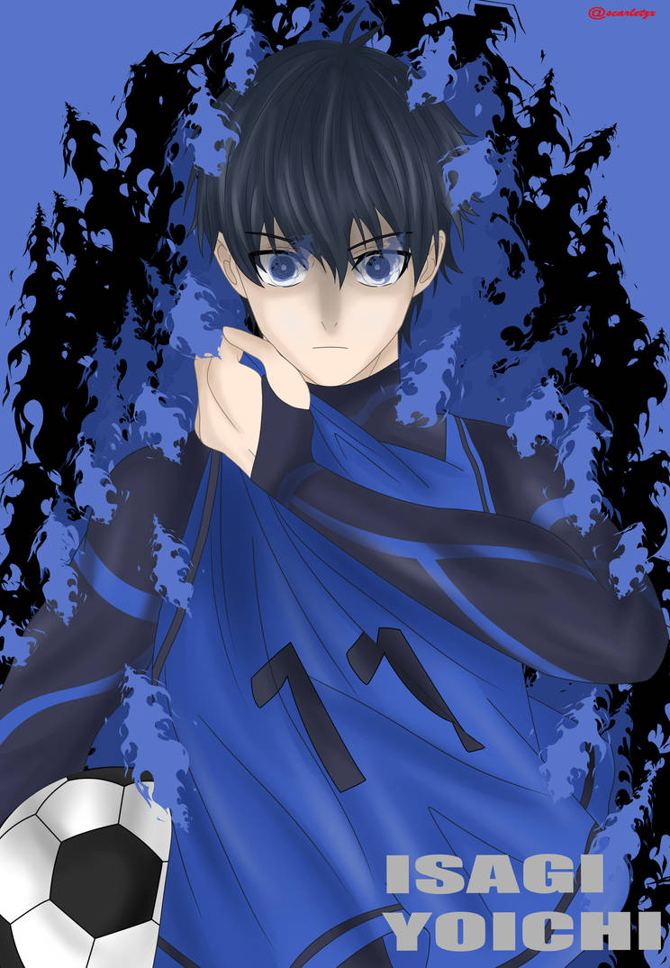 Isagi Yoichi Fanart By Scarletzx11 On DeviantArt isagi-yoichi-fanart-by-scarletzx11-on-deviantart