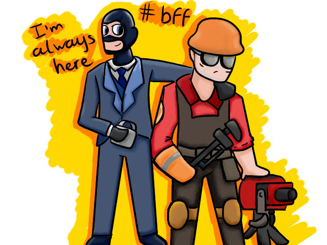 Tf2 best friend by Ally-the-pone on DeviantArt