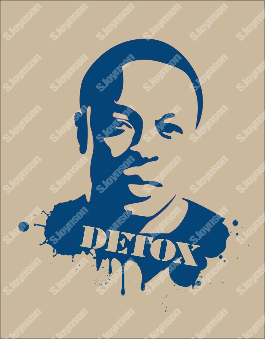 Dr Dre Detox Stencil