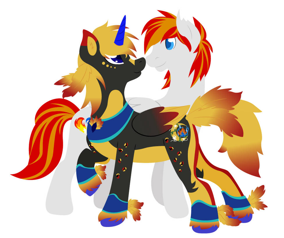 Elemental Moon + HeartFire by Kimmorz