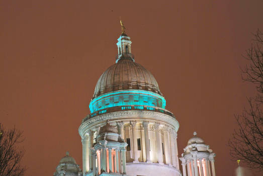 RI State House - Closeup