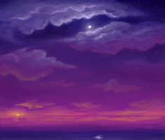 Sky speedpaint