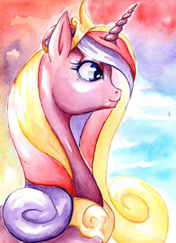 Princess Cadance - Watercolor