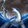 Lugia: Beast in the sea storm