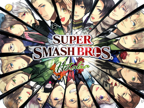 Super Smash Bro Hetalia by coralstone