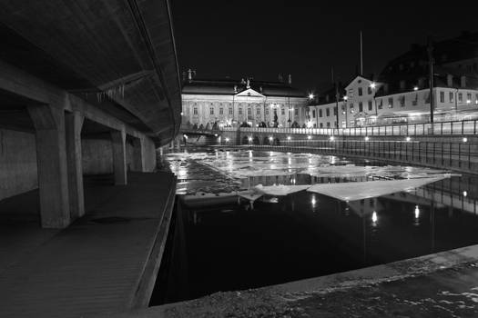 Old Town at night