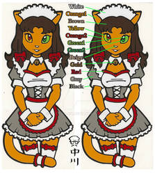 Catgirl Maid Sticker