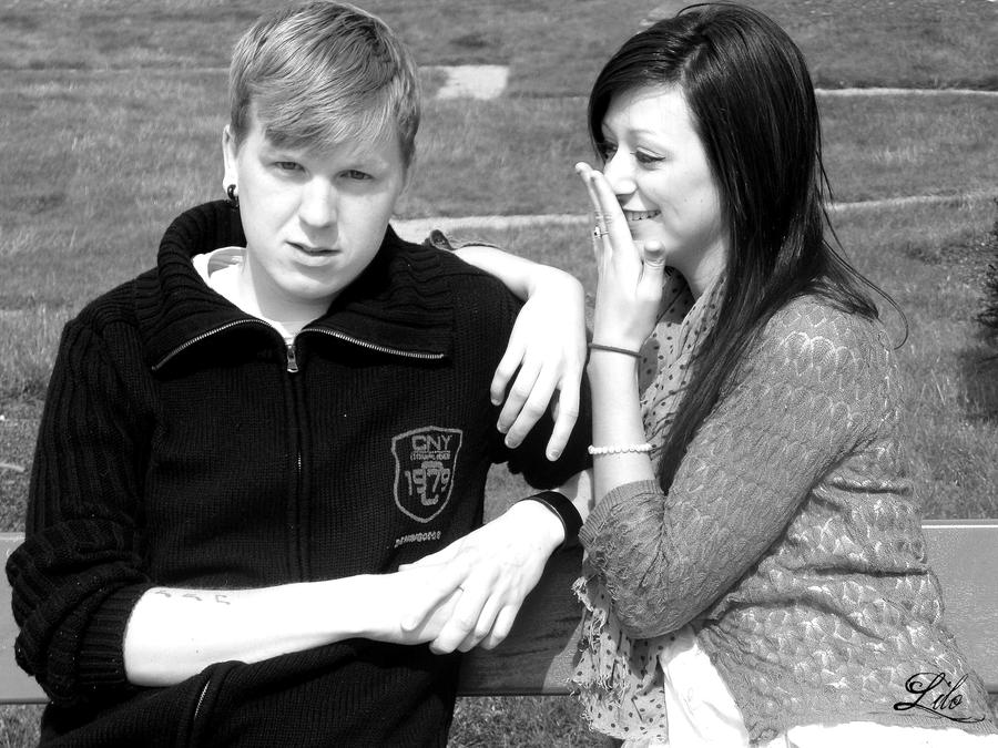 Jardin du mail Pose Couple by lilo-hela on DeviantArt