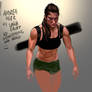 Andrea Ager as Lara Croft