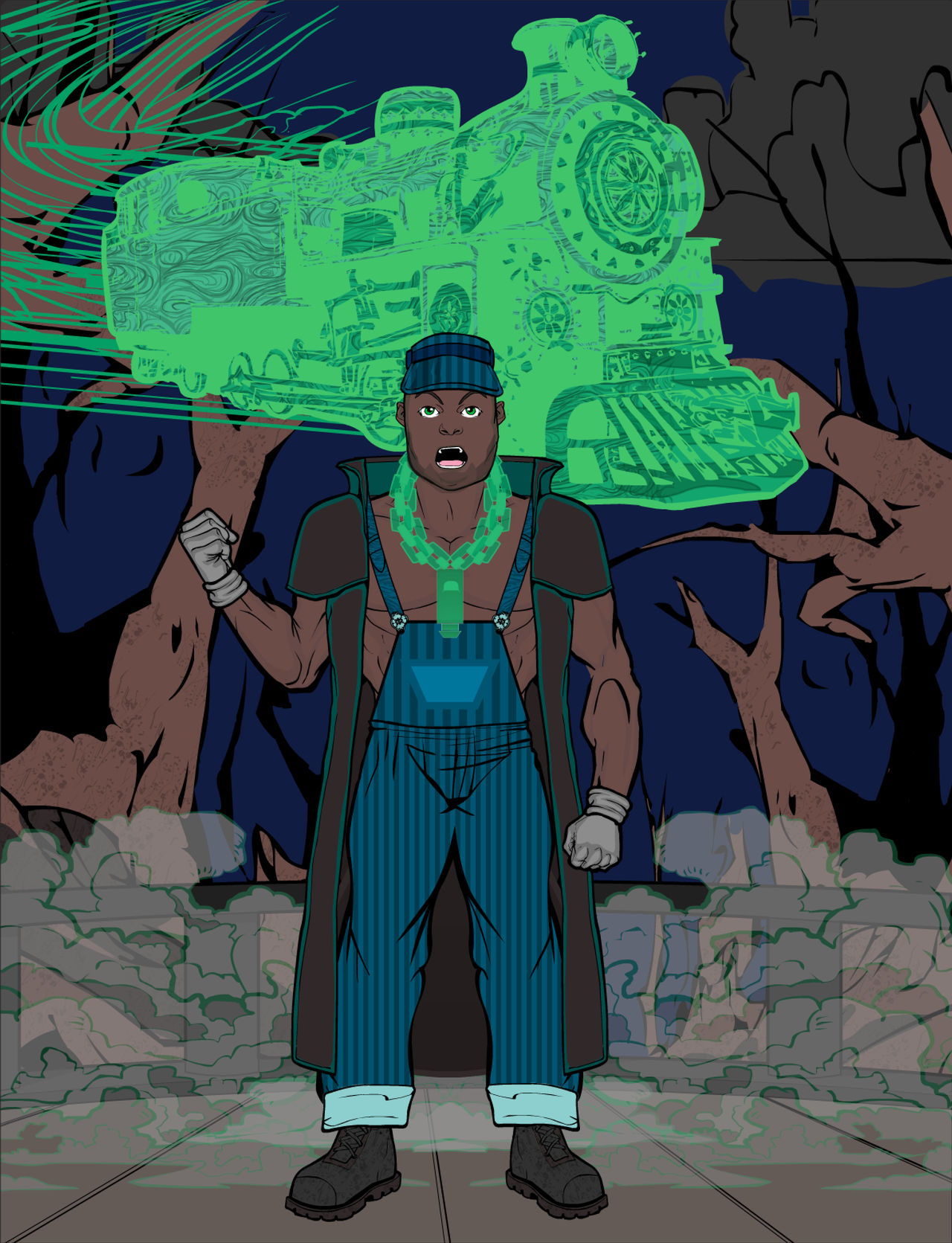 Pop Culture Portraits: Alan Rails by Ghostpaint1 on DeviantArt