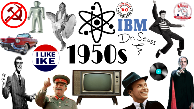 1950s Decade collage by Masterrockzz on DeviantArt