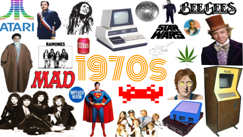 1970s Decade collage by Masterrockzz on DeviantArt