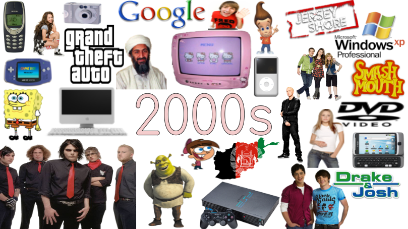 2000s collage