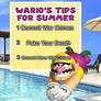 Wario's tips for the summer.