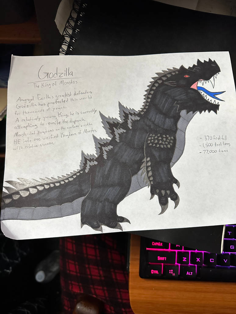 Godzilla Redesign (2024) by MagnusTonitrum on DeviantArt