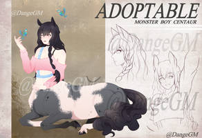|ADOPT #13| Monster Boy Centaur | OPEN AUCTION| by DangeGM
