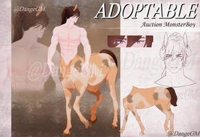 |ADOPT #19| MonsterBoy Centaur  | OPEN AUCTION| by DangeGM