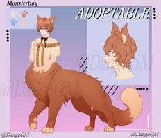 |ADOPT #30| MonsterBoy Taur Cat |CLOSED AUCTION|