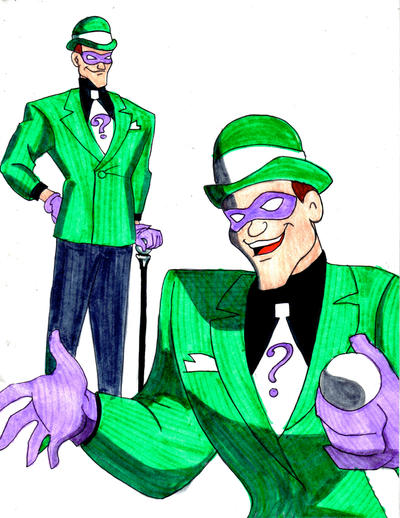 Riddler by AugustPsylence on DeviantArt