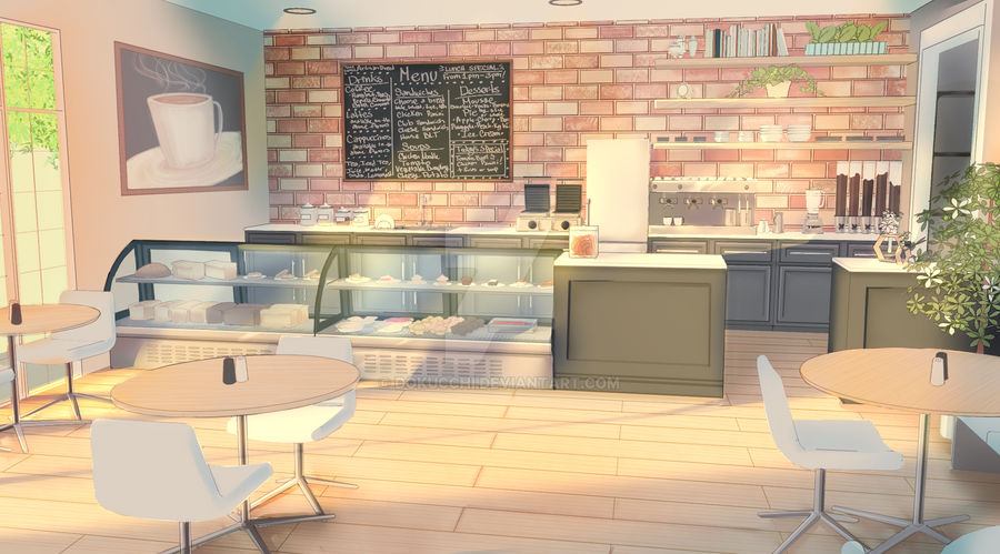 Cafe Background - Project Cappuccino by Dokucchi on DeviantArt