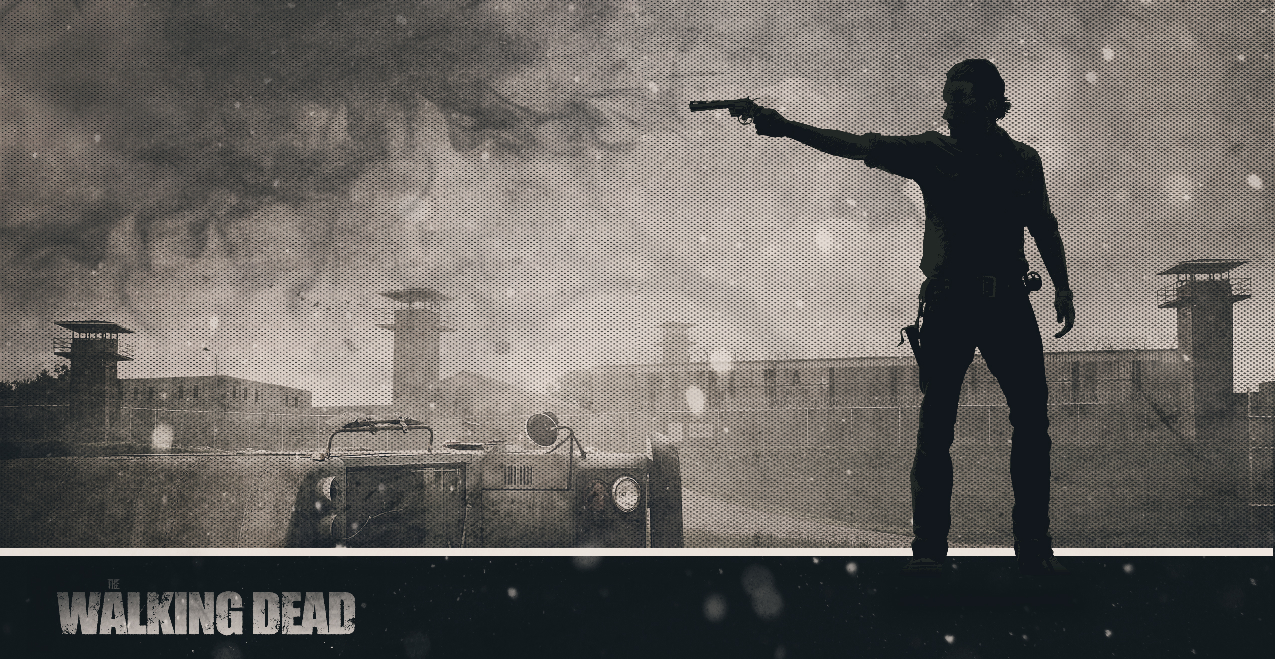 Wallpaper The Walking Dead Rick Prison By Atomicxmario On Wallpaper The Walking Dead Rick Prison By Atomicxmario On