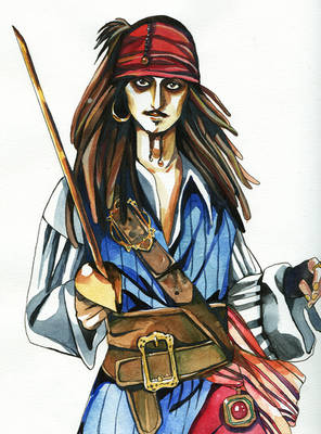 Captain Jack Watercolors