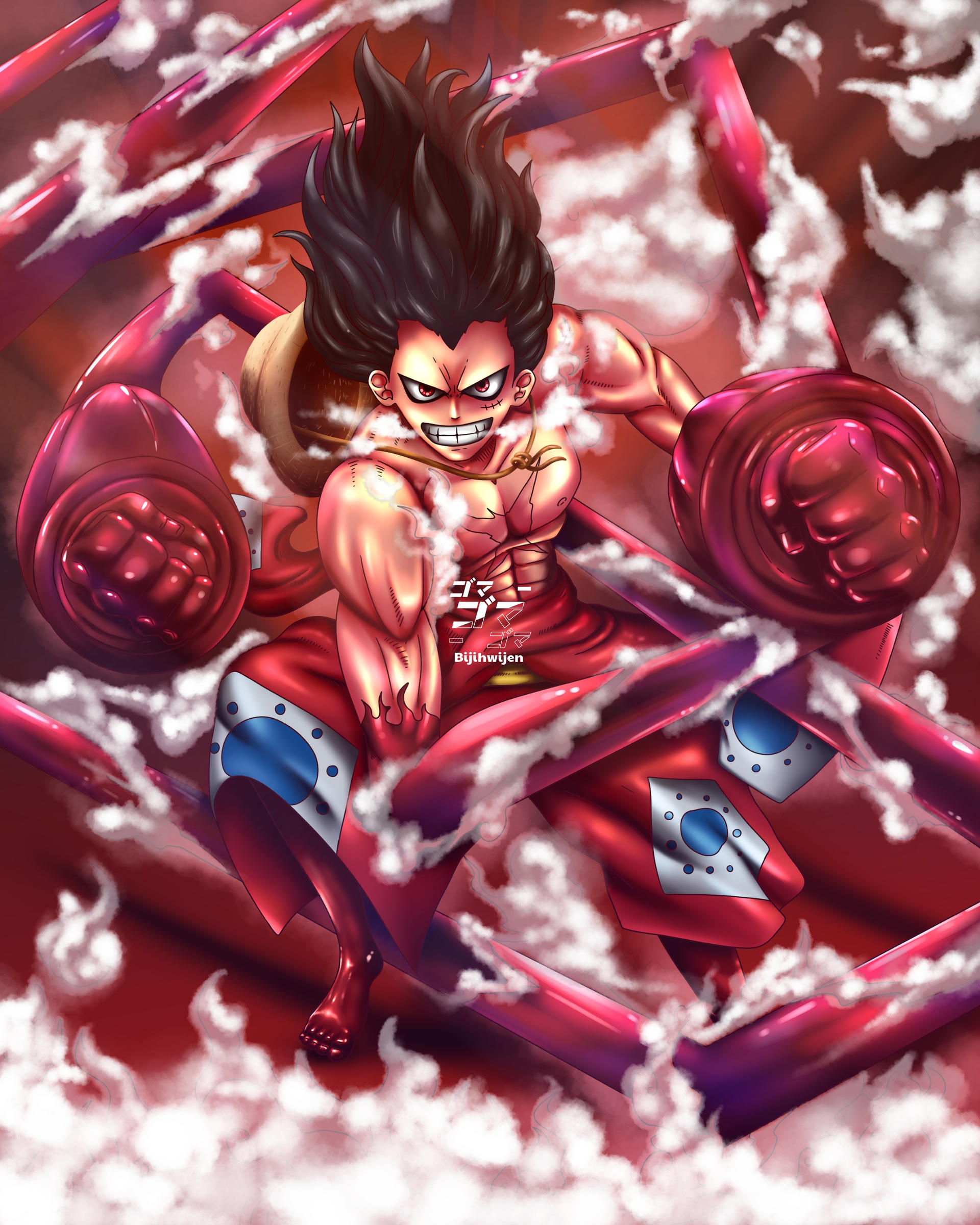 Luffy Gear 4 Snakeman By Bijihwijen On Deviantart Luffy Gear 4 Snakeman By Bijihwijen On Deviantart