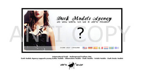 DARK SHOP + DARK MODELS AGENCY