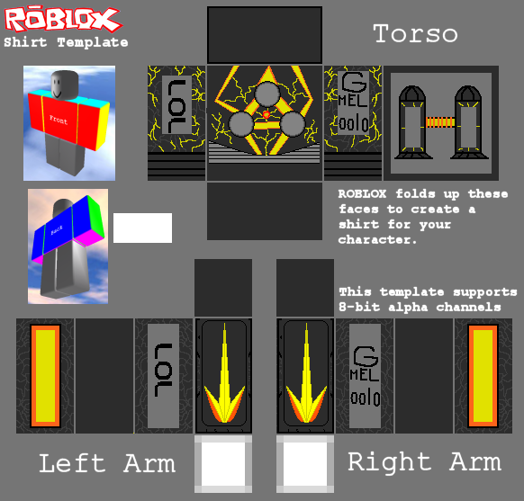Template For Noobsaibots Shirt By Lordridleycorruptedx On Deviantart - template for noobsaibots shirt by lordridleycorruptedx
