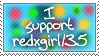 I Support Redxgirl135 stamp