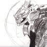 Shield Liger Drawing