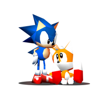 (SonicTheHedgehog)-Sonic and Tails