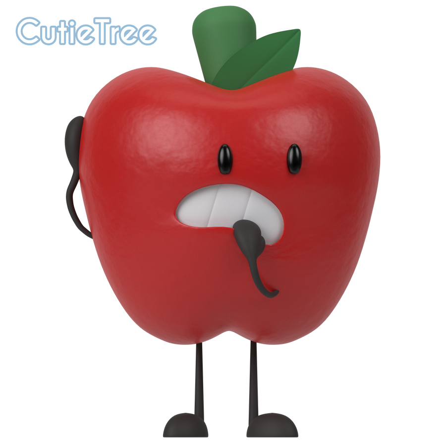 (inanimate insanity)-Apple by CutieTree on DeviantArt