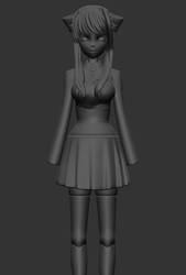 (DDLC)- Monika Model WIP04