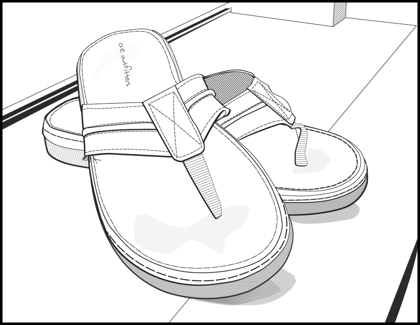 Vector Sandles by dustMights