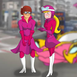 Penelope Pitstop and Velma