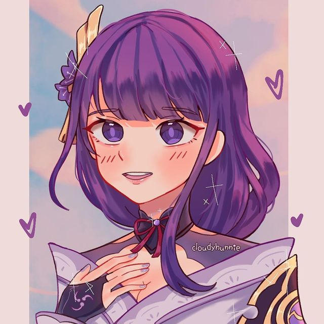 Raiden Shogun Ei Baal Genshin Impact by cloudyhunnie on DeviantArt