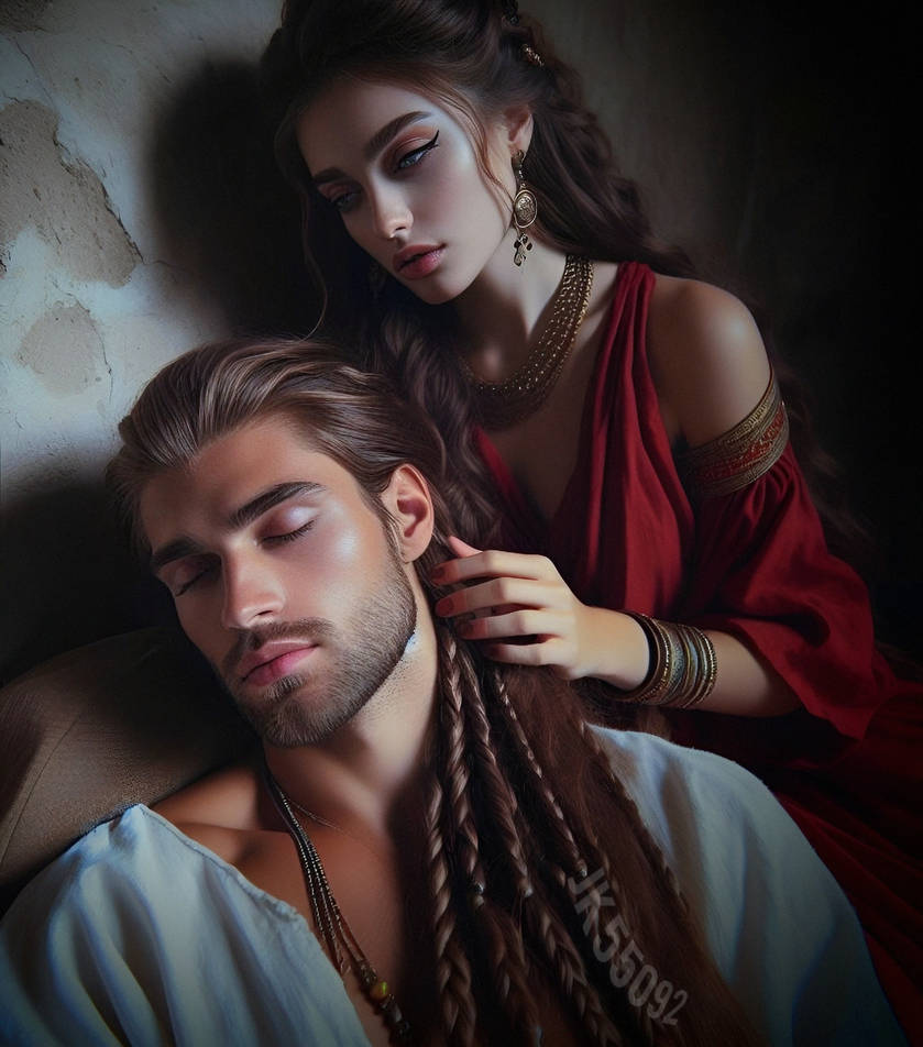 Samson and Delilah by jk55092 on DeviantArt