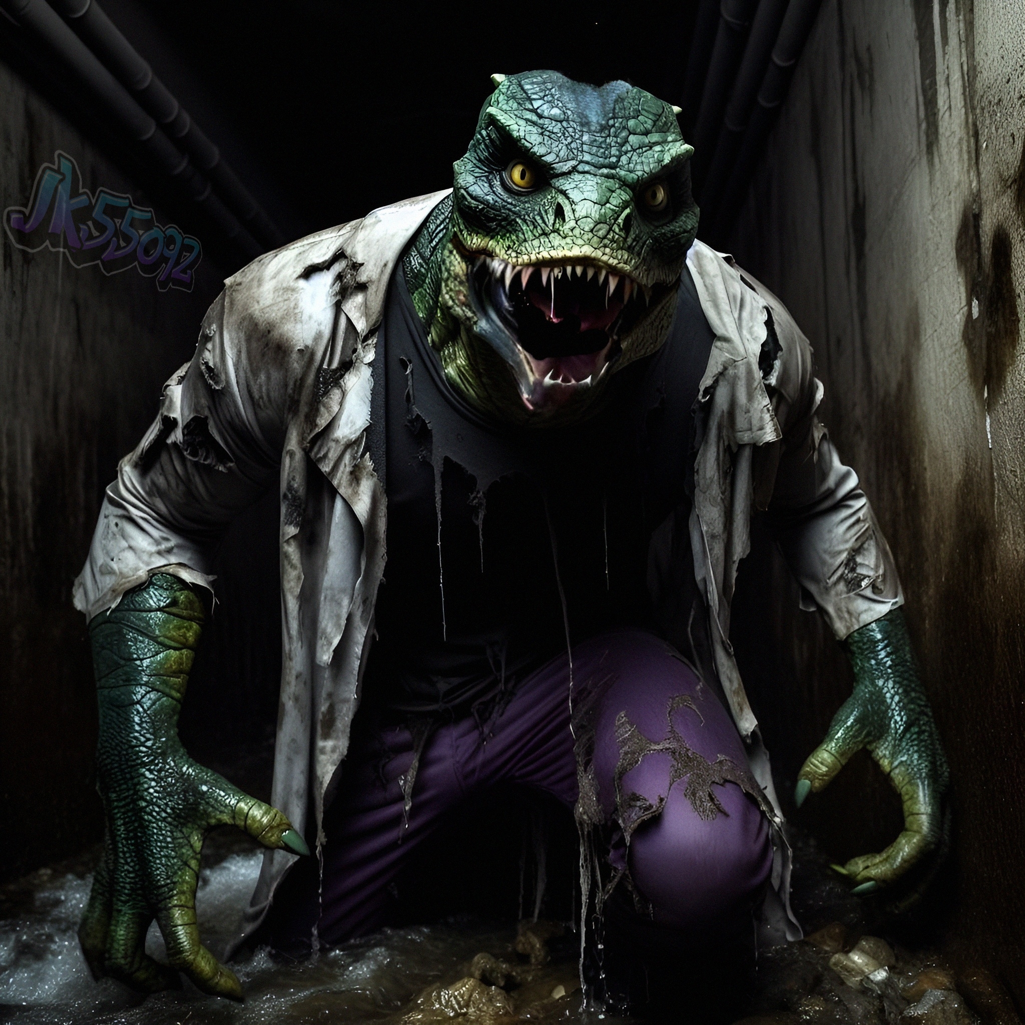 The Lizard (Dr. Curt Conners) by jk55092 on DeviantArt