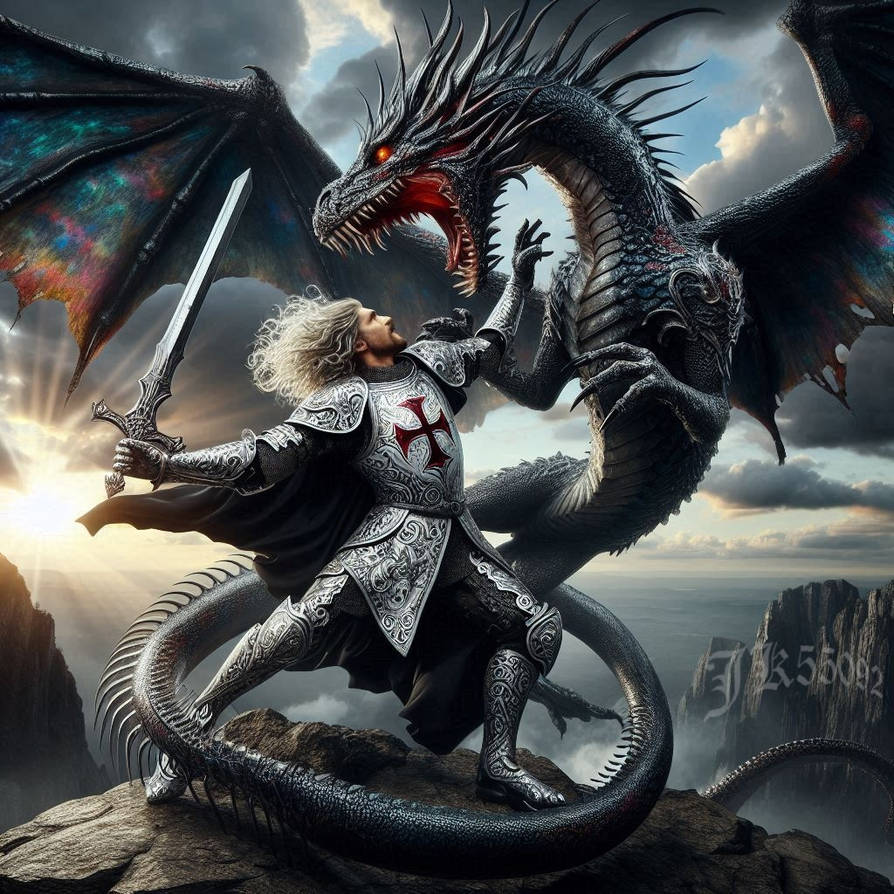 St George and the Dragon by jk55092 on DeviantArt
