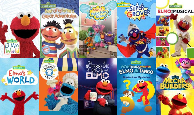 Sesame Street Segments And Programs by FunStarArt on DeviantArt