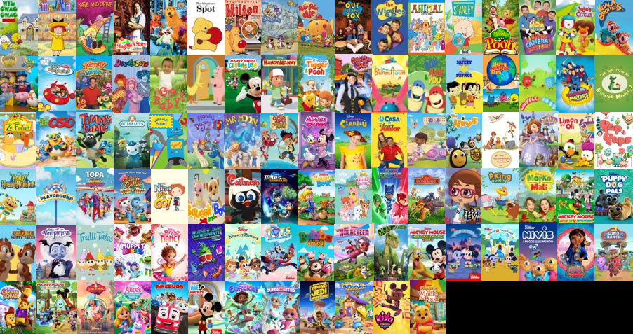 Playhouse Disney/Disney Junior Television Programs by FunStarArt on  DeviantArt