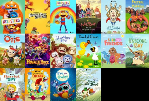 Apple TV+ Children's Programs by FunStarArt on DeviantArt