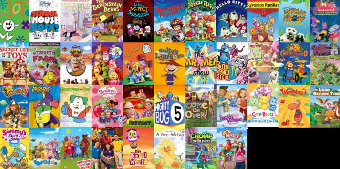 American Children's Television Programs (Misc.) by FunStarArt on DeviantArt
