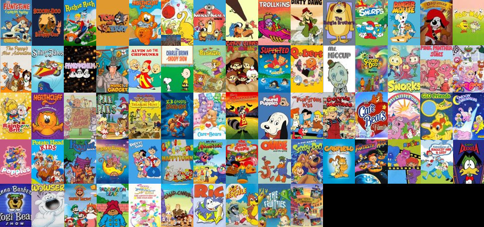 1980's Animated Television Programs by FunStarArt on DeviantArt