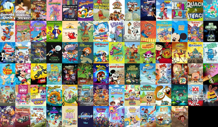 Disney Television Programs By FunStarArt On DeviantArt disney-television-programs-by-funstarart-on-deviantart