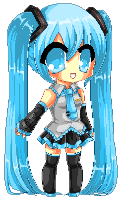 Pixeloid Hatsune Miku