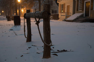 Colonial Williamsburg Snow