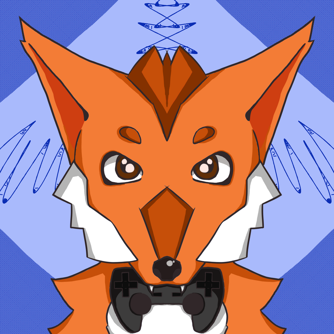 Gaming Fox Redrawing by Chanacabra on DeviantArt